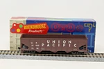 Roundhouse 1494 3-BAY Triple Hopper Union Pacific Up 16050 Brown Kds Rtr. Fixed Price $9.89.