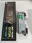 Weaver 421800 Train Gauge Model Railroad Burlington Northern Hopper Car W/box. Fixed Price $30.00.