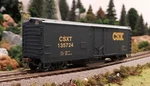 * Ho Walthers Csx Weighted 40' Box Car 135724 Track Cleaner 931-1804. Fixed Price $28.83.