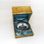 Schulz Fisher Sterling Bowl Preserve Spoon Set Presentation Box. Fixed Price $1069.14.