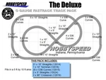 Lionel Deluxe Train Pack For Fastrack 5X10 Feet Layout Straight Curve New. Fixed Price $288.84.