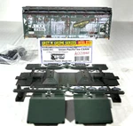Micro-trains Grit Grime 2-BAY Covered Hopper Car Kit Up/ex-c&nw 2200-003. Fixed Price $49.95.