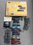 + Marx Gauge Allstate 1666 Steam Locomotive Freight Set W/ Box 09634. Fixed Price $150.00.