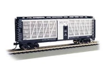 Bachmann 15901 Ho Scale 40' Poultry Transport Car With Chickens Live. Fixed Price $46.99.