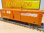 Mth-railking 3RAIL Ga 30-79398 Norfolk & Western Lighted Engineering Car Mib. Fixed Price $49.99.