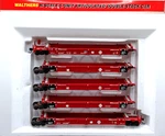 Walthers 932-8102 Thrall 5-UNIT Articulated Double Stack Car Santa Fe # 254286. Fixed Price $139.99.