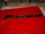 Vintage 1922 Prewar American Flyer O Gauge #3020 Electric Engine & Passenger Set. Fixed Price $1100.00.