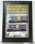 Micro-trains Scale Weathered 2-PACK Ferrocarril Del Pacifico 99305022. Fixed Price $61.90.
