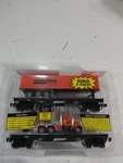 Nip Menards 279-5573 Gauge Model Railroad Schneider Tractor Trailer Bnsf Flat. Fixed Price $50.00.