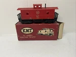 Kmt Auburn Kusan Missouri Pacific Number 910 Caboose / Box. Fixed Price $22.00.
