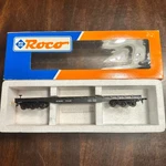 Roco Ho Scale Erie 7249 Flat Car Model Train 49016 Original Box. Fixed Price $30.00.