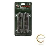 New Kato Usa Inc. Ho 370MM 14-9/16 Radius Curve 22.5 Degree KAT2280 Track. Fixed Price $24.02.