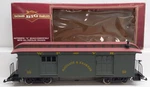 Bachmann 97419 Scale White Pass & Yukon Baggage Car #203 -metal Wheels Ln/box. Fixed Price $57.19.