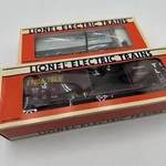 Lionel Cotton Belt Double Door Boxcar Gauge 6-17203 & Denver Rio Grande 16374. Fixed Price $42.46.