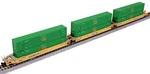 Kato 1066187 Gunderson Maxi Iv Ttx 3 Unit Well Car Set Containers 106-6187. Fixed Price $112.95.