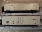 Atlas 24 Pack "u.p. Armn" 64FT. Trinity Modern Mechanical Reefers,safety Stripes. Fixed Price $1000.00.