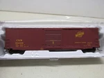 Atlas # 45002 Chicago & North Western 50' Box Car 154836 Scale Lot. Fixed Price $18.00.