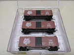 MICRO-TRAINS-#20029-2-3 Pack-new York, Haven & HARTFORD-40' Boxcars Scale. Fixed Price $45.00.