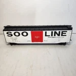 Athearn Ho Soo Line 177850 Plug Door Box Car White/black Loose. Fixed Price $14.99.