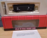 Atlas #1856 Scale 2 Bay Offset Side Hopper Jersey Central 1001 New In Box. Fixed Price $15.99.