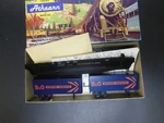 Ho Scale Athearn 1406 Baltimore & Ohio 50' Flat Car W/2 Van Trailers Kit. Fixed Price $34.99.