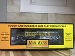 New Mth Rail King & O-27 Scale Deep Rock 3-DOME Tank Car 30-73107 Rare. Fixed Price $42.50.