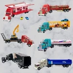 Big Daddy Rig Tractor Trailer Transport Toy Series. Fixed Price $27.99.