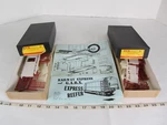 Lot Of 2 New Nos Ccs Wagontop #44387 B&o Boxcar 40' Ho Styrene Kit L/tc Train. Fixed Price $39.99.