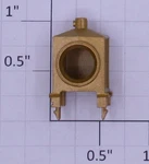 Lionel 18732-274 4-4-0 Gold General Headlight Housing (10). Fixed Price $30.00.