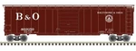 Atlas Ho 20007519 - Master 50' Postwar Single Door Box Car 'baltimore & Ohio'. Fixed Price $32.47.