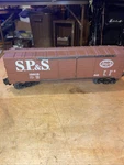 Lionel Train -6-19213 Spokane, Portland & Seattle Box Car. Fixed Price $14.99.