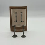 The Colonial American Pewter Miniature Collection Henry Hopper Candlesticks Set. Fixed Price $50.00.