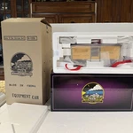 M.t.h Electric Trains 192C Equipment Cat Yellow & Red 10-1125G. Fixed Price $275.00.