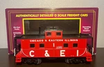 Mth 20-91723 Chicago Eastern Illinois C&ei Steel Caboose Center Cupola New. Fixed Price $134.99.