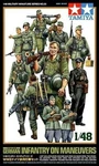 Tamiya 1/48 Wwii German Infantry On Manuevers 15FGS TAM32530. Fixed Price $16.50.