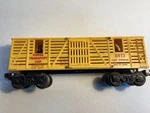 Lionel Gauge Transport Car, #6473 Fast Express Motion Activated Horses. Fixed Price $30.00.