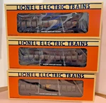 Lionel 6-17511 Gauge Western Maryland Cars With Logs (set Of 3). Fixed Price $96.00.
