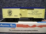 6-48318 American Flyer Ac Gilbert Boxcar In Ob. Fixed Price $14.99.