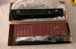 Roundhouse Chicago And North Western 50' Boxcar Kit Nib + Used Gondola. Fixed Price $15.00.