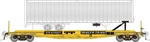 Rapido Ho 138019 F30G Tofc Flatcar Ttx With Pie 40' Trailer. Fixed Price $74.95.