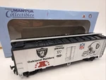 Ho Scale Mantua Reefer Car New In Box 733-838 Nfl Oakland Raiders. Fixed Price $18.00.