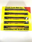 Ho A-line 47304-02 Thrall Container Well Cars Atsf DTTX#62165 Pack. Fixed Price $155.00.