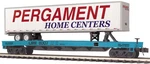 Mth 20-95745 Long Island Scale Premier Flat Car W/ Pergament 48 Trailer #8007. Fixed Price $99.99.