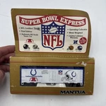 Mantua 733-911 Ho Scale Nfl Indianapolis Colts Reefer Car Box. Fixed Price $14.99.