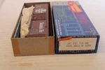 Scale Roundhouse, 50' Box Car Santa Fe, Brown, #14736 - 1222 Bnos. Fixed Price $24.00.