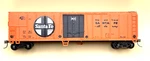 Ahm Ho Scale Santa Sfrc #55360 50 Ft Steel Mechanical Reefer. Fixed Price $9.00.