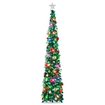 N&t Nieting 6FT Pop Up Christmas Tree With Lights 40 Balls, Collapsible Green. Fixed Price $47.97.