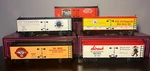 Mth 20-5609ABCDE Car Reefer Beer Set Altoona Frothingslosh Straub Du Bois ++. Fixed Price $799.99.