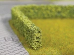 Walthers Scale Short Hedges Light Green 19-5/8 X 3/8 1/4" 949-1300. Fixed Price $12.32.