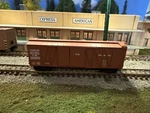 Micro-trains 29070 40' Wood 1/2 S/d Boxcar, Canadian National Nib. Fixed Price $17.54.